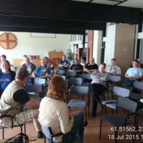 Meeting of the active members of the sections of Ursa