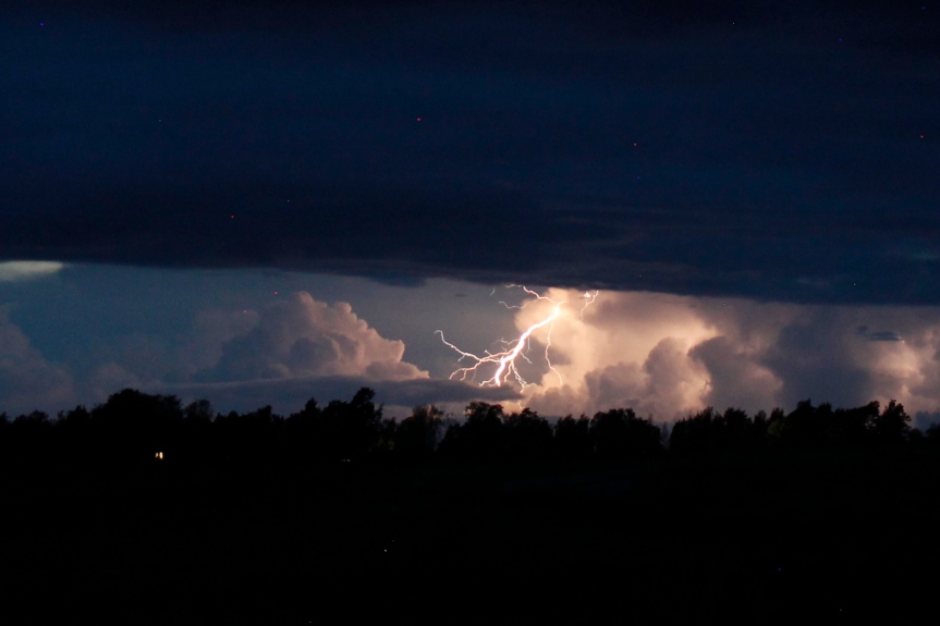 Night of epic thunderstorms
