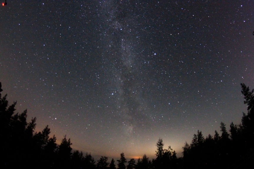 Milky Way Time Lapse, Finland, 27./28.8.2022